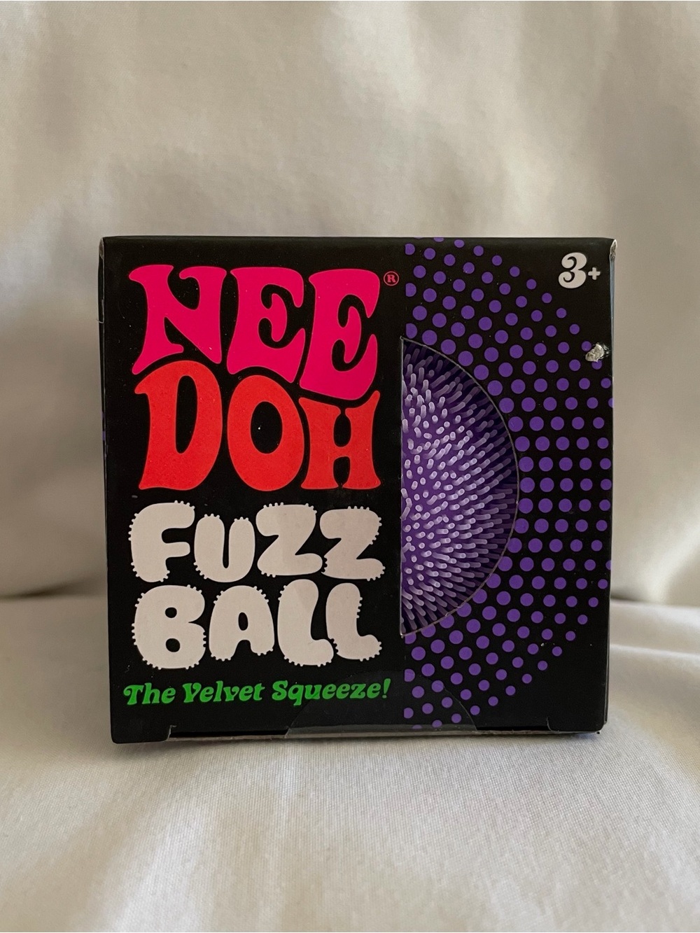 Needoh Fuzz Ball Purple